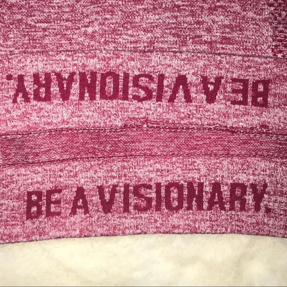 Gymshark Ombre Seamless Crop Top - Chalk Pink/Beet - Picture 6 of 9